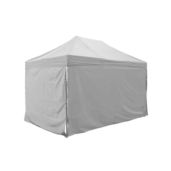 Barnum pliant 3x4,5 Blanc pro Aluminium avec parois ATB
