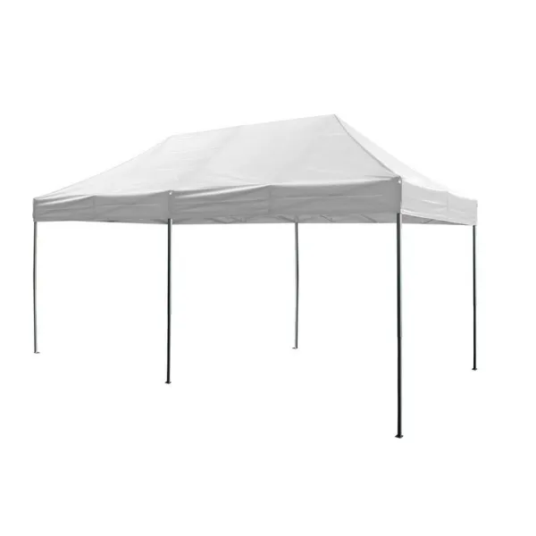 Barnum pliant 3x6 Blanc pro Aluminium sans Mur de côté ATB