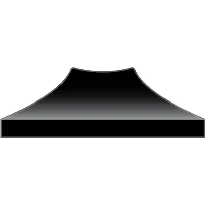 Toit rechange Tente Barnum 3x4.5 Evo Noir