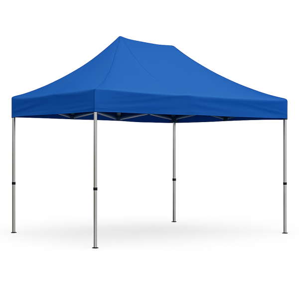 Barnum pliant 2x3 bleu Acier sans Mur de côté ATB