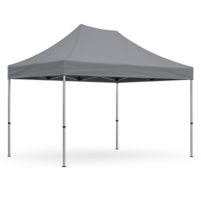 Barnum pliant 2x3 Gris Acier sans Mur de côté ATB