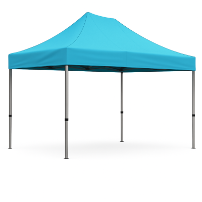 Barnum pliant 2x3 Acier Turqoise sans Mur de côté ATB