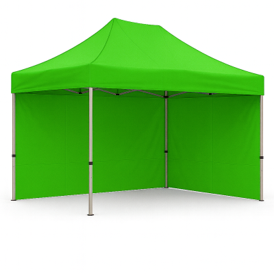 Barnum pliant 2x3 Acier Vert Waka avec parois ATB