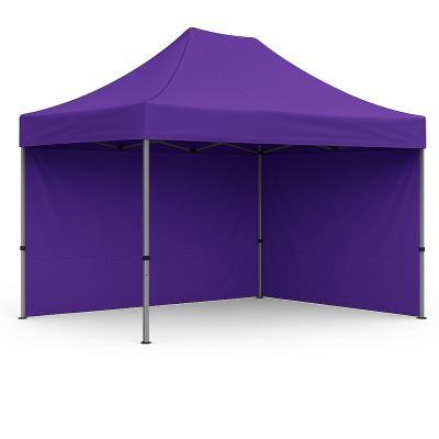 Barnum pliant 2x3 Acier Violet avec parois ATB
