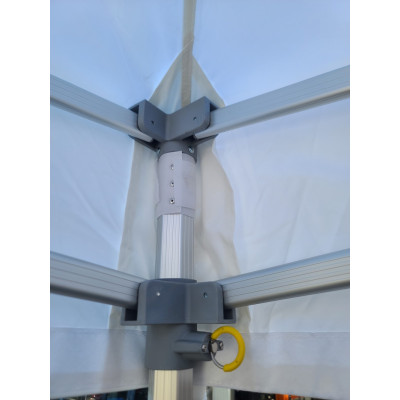 Barnum pliant 2x3 Blanc Pro Aluminium avec parois ATB