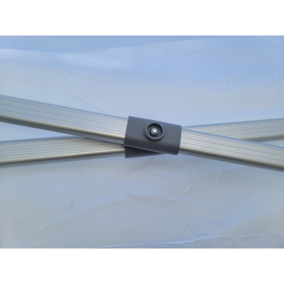 Barnum 3x3 pro Blanc Aluminium avec parois ATB