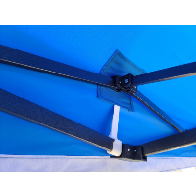 Barnum pliant 2x3 Bleu Acier avec parois ATB
