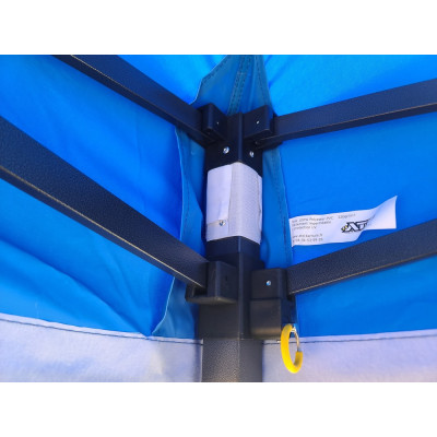 Barnum pliant 2x3 Bleu Acier avec parois ATB