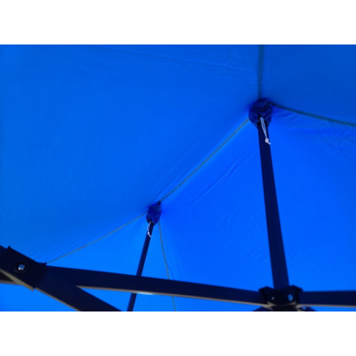 Barnum pliant 2x3 Bleu Acier avec parois ATB