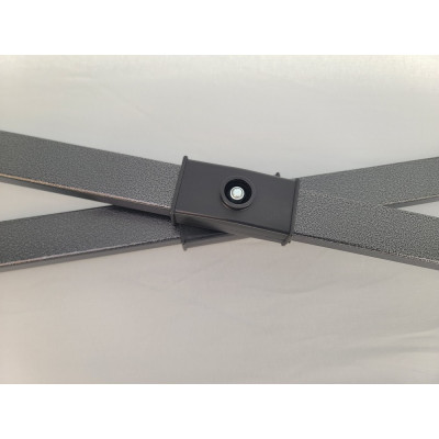 Barnum pliant 2x3 Gris Acier avec parois ATB