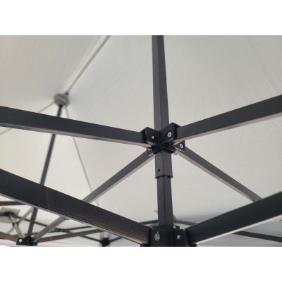 Barnum pliant 2x3 Gris Acier sans Mur de côté ATB