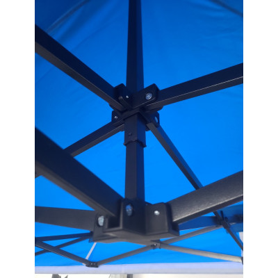 Barnum pliant 3x3 Bleu Acier avec parois ATB
