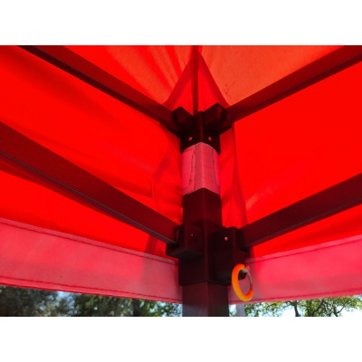 Bâche de Toit Tente et Barnum 2x3m rouge ATB premium
