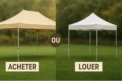 Faut-il acheter ou louer un barnum