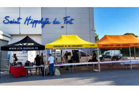 ATB Barnum partenaire de la 11ème Exposition de Voitures à Saint-Hippolyte-du-Fort