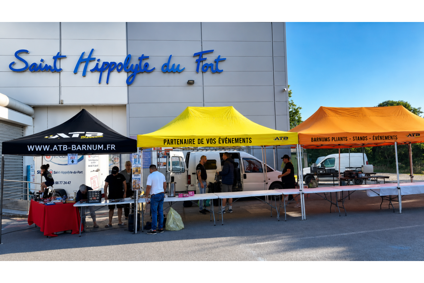 ATB Barnum partenaire de la 11ème Exposition de Voitures à Saint-Hippolyte-du-Fort